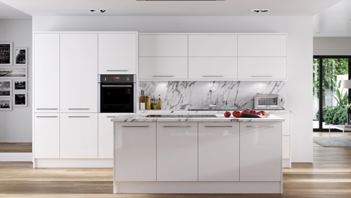 Hamledown High Gloss Kitchen