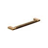 Second Nature Handles - Arden, Fluted D handle, 160mm, Antique Bronze