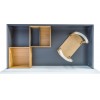 Second Nature Accessories - Drawer Insert Set For 1000mm Deep Drawers Set 3