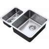 The 1810 Company - Luxsoplusduo 25 160/340U Undermount Sink BBR ''FOR BLUE PK''