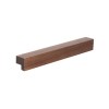 Second Nature Handles - Fairfield, Fluted Trim Handle 160mm, walnut