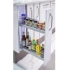 Accessories - Classic base unit pull-out, 150mm wide, silver